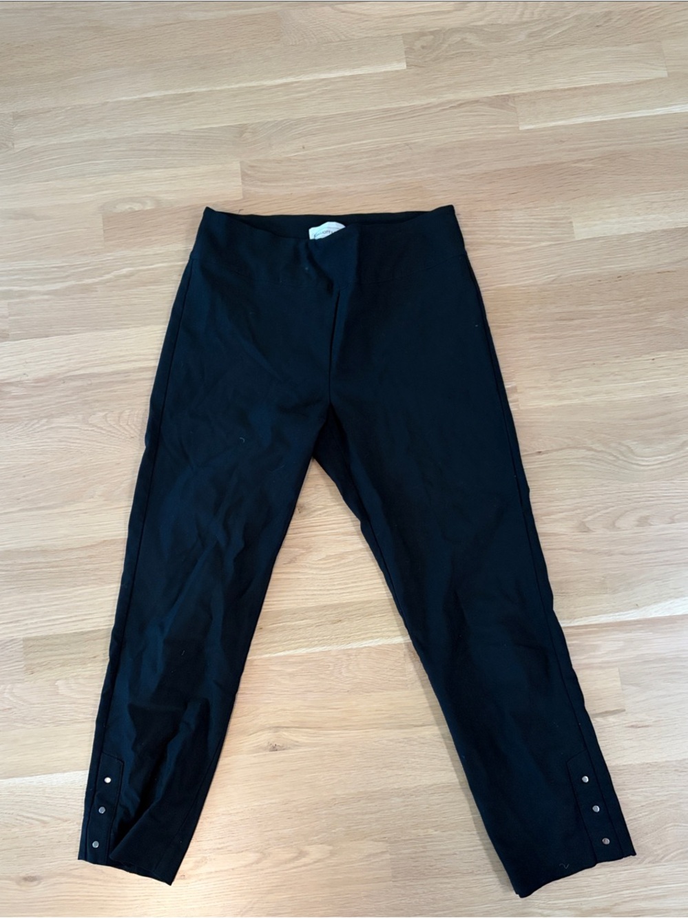 Elliott Lauren Black Cropped Ankle Pants